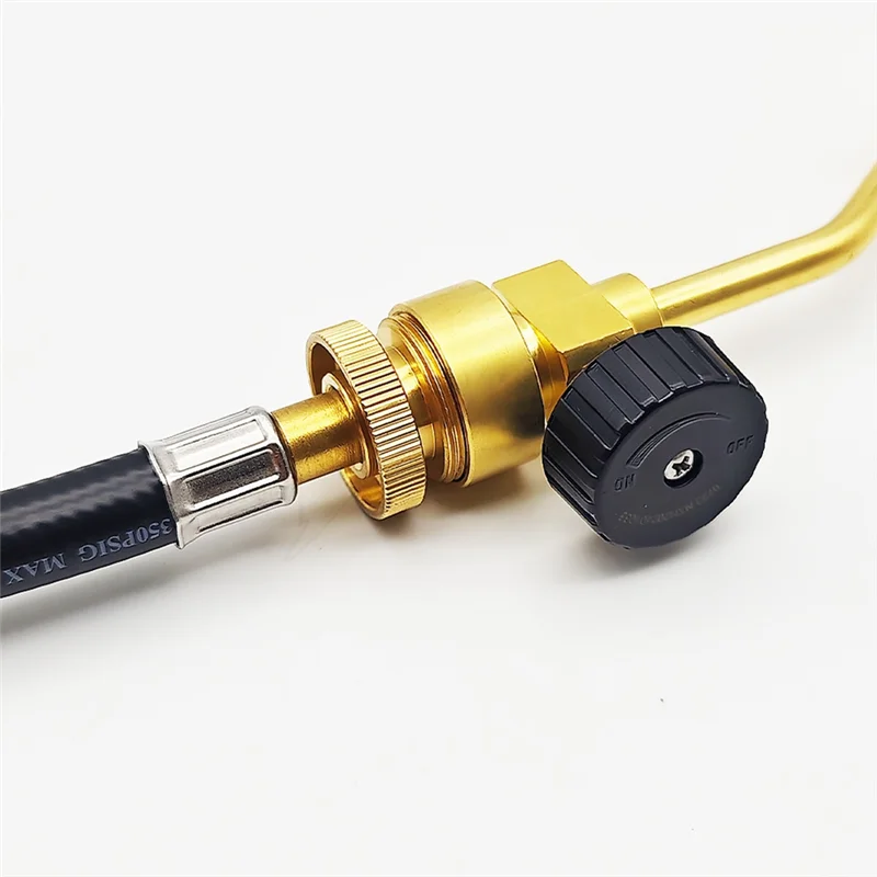 

A45Z-Propane Torch Welding Torch Soldering BBQ Torch With Regulating Valves 1.8M Hose Welding Tool