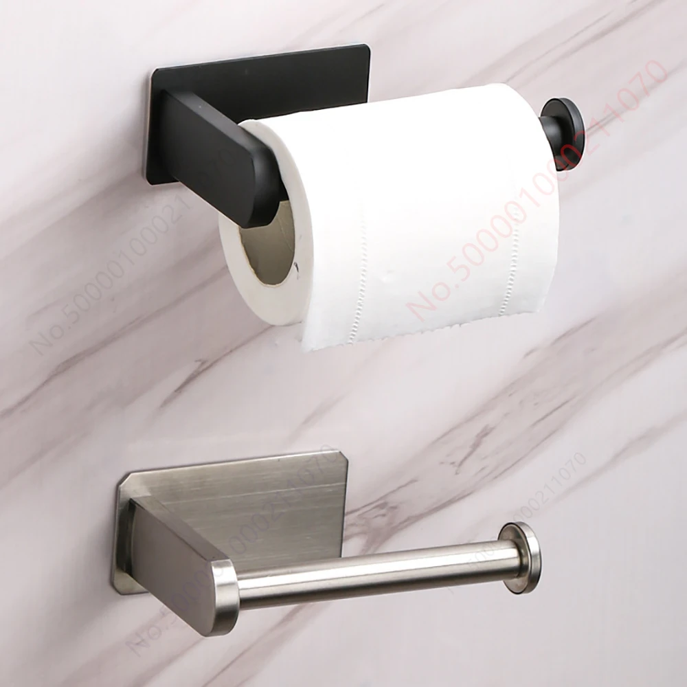Adhesive Paper Towel Holder for Bathroom & Kitchen - Toilet Paper or Paper Towels 6