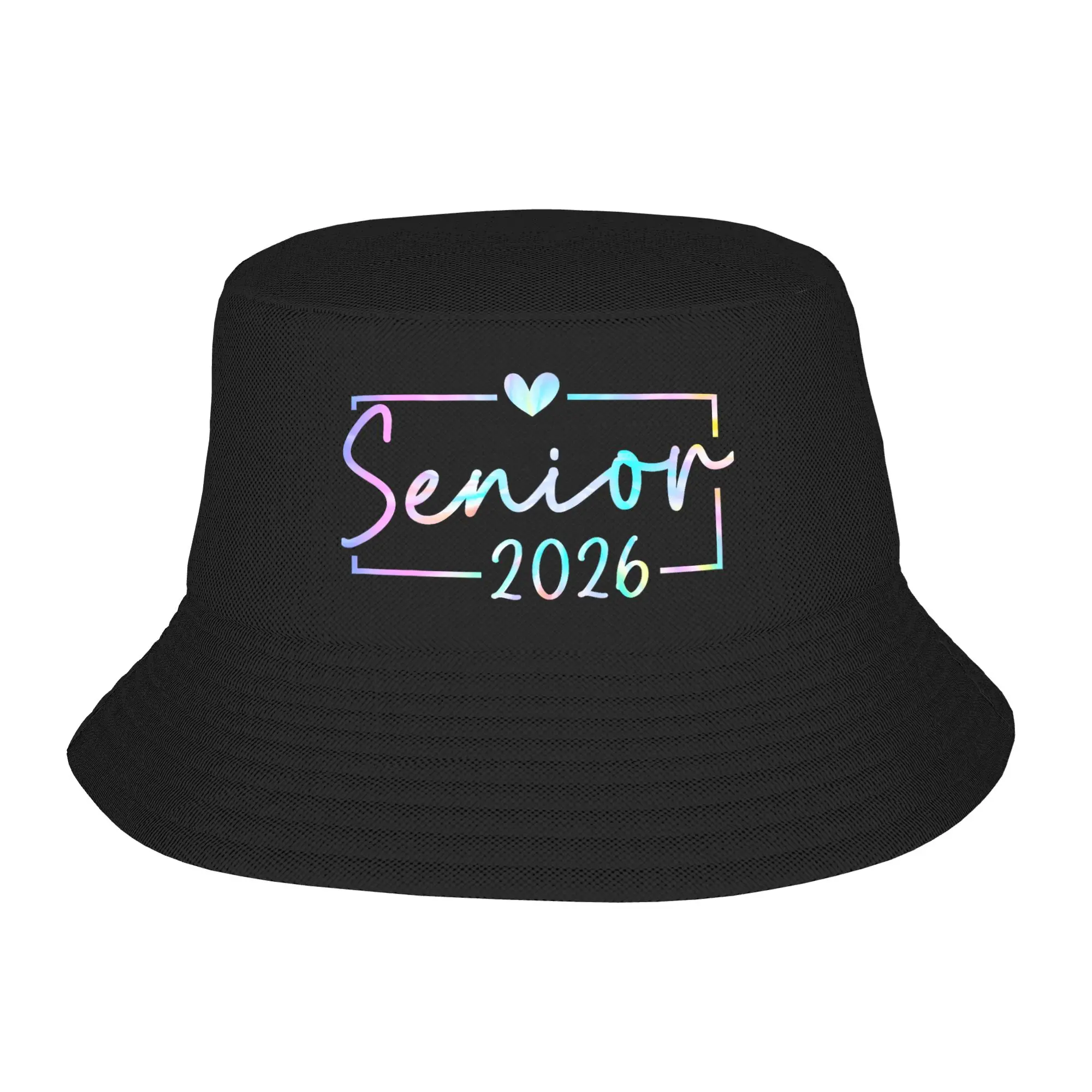 Vocation Getaway Headwear Class of 2026 Senior Graduation Merchandise Bucket Hats Unique Unisex  Sun Hat