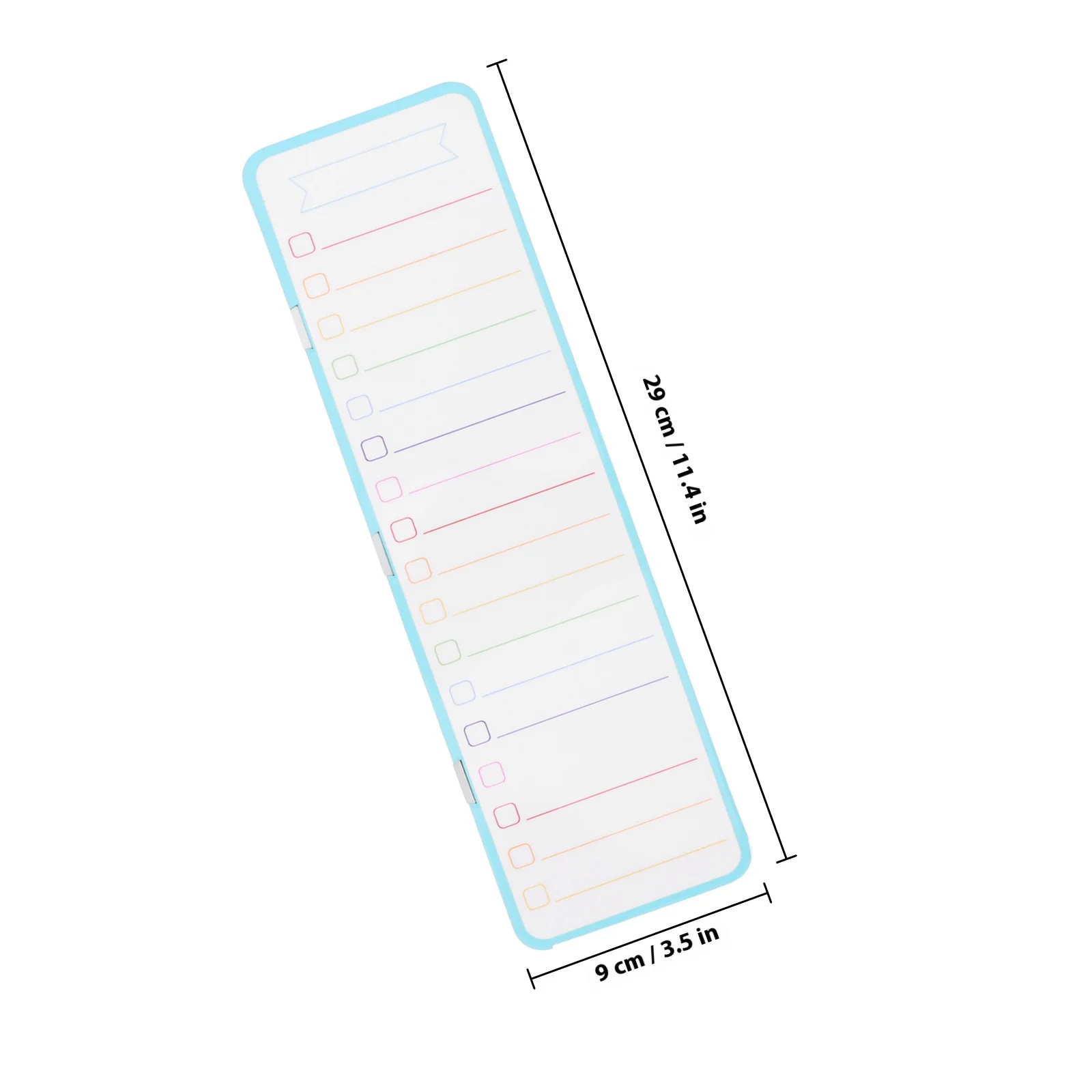 Magnetic Dry Erase Board Magnetic Notepads for Computer Screen Organizer Whiteboard for Notes Reminders Tasks Grocery List