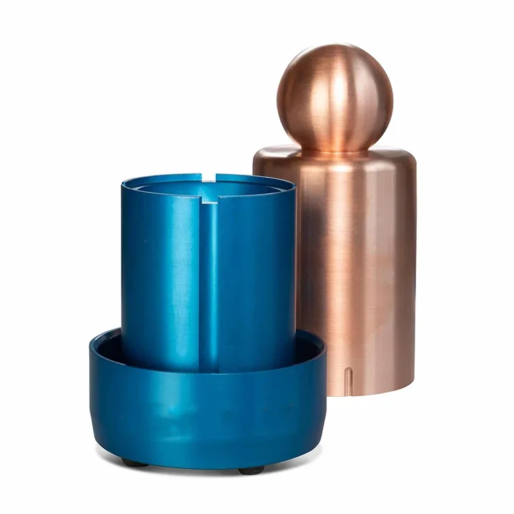 Copper Ice Ball Maker Press New Meltdown Ice Ball Press Vs Mold Best Ball Ice Press 55Mm for Custom  Whiskey