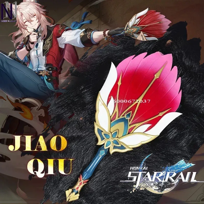 Honkai Star Rail juego Jiaoqiu Cosplay disfraz peluca uniforme sombreros Xianzhou Foxian Yaoqing Feixiao conjunto de fiesta de Halloween gran oferta
