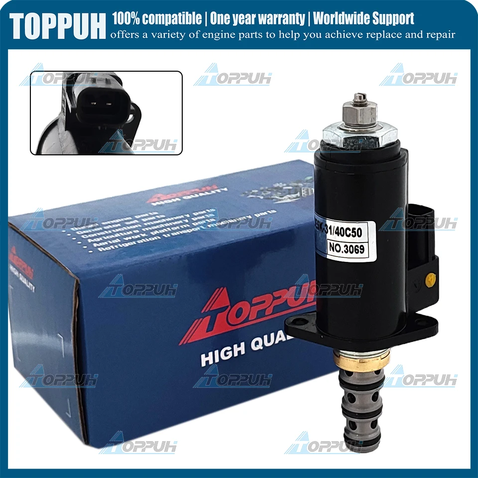 

KDRDE5K-31/40C50-131 Электромагнитный клапан отключения топлива для двигателя VOLVO