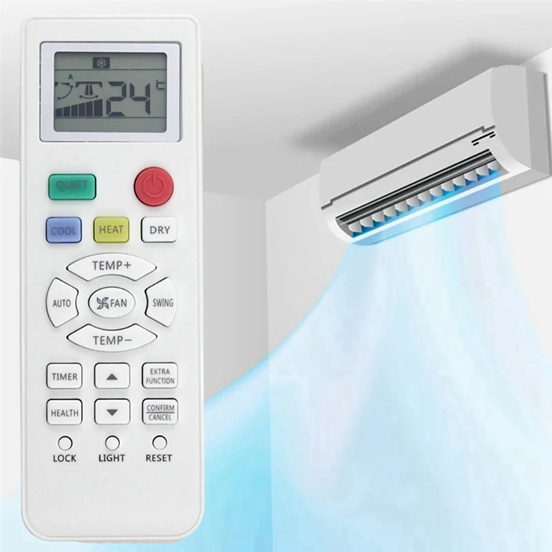 FULL-For Haier Air Conditioner A/C Remote Control Replacement 0010401715B AC Remote 0010401715B