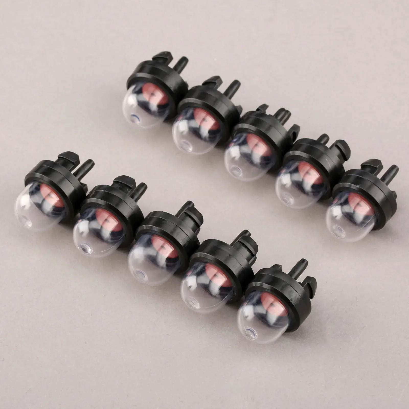 10Pcs Carburetor Snap In Fuel Primer Bulbs for Poulan Homelite Sears Chainsaw Blowers Weed Whackers Trimmers 45cc 52cc 5200 5800