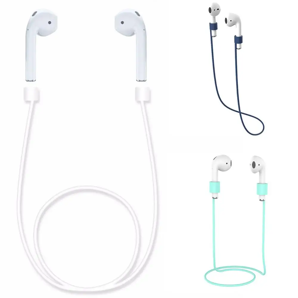 Silicone Neckband Anti lose Cable Lanyard for Bluetooth compatible Earphones