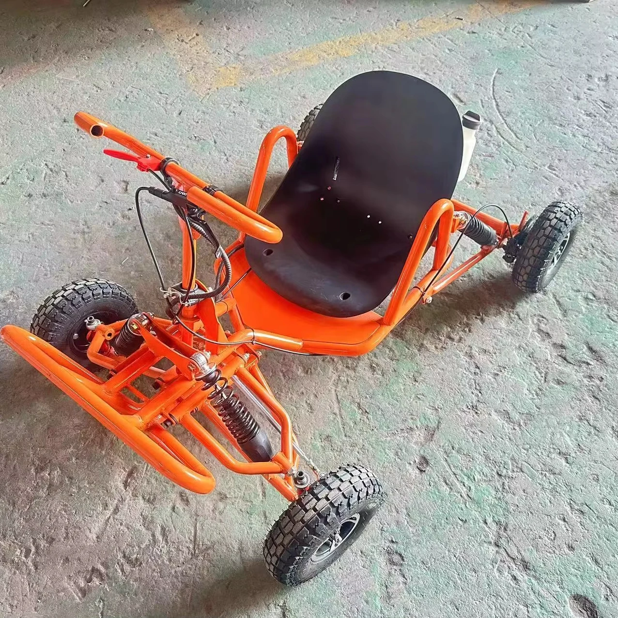 

2024 New Design Mini Gas Off-Road Racing Powered Car 80cc/100cc Kart Kart