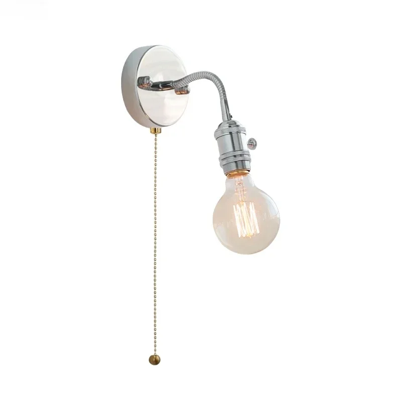 Bedroom Interior LED Wall Lamp For Shower Art Lighting Fixture Home Design Iron Base Modern Nordic Bathroom Stair Light
