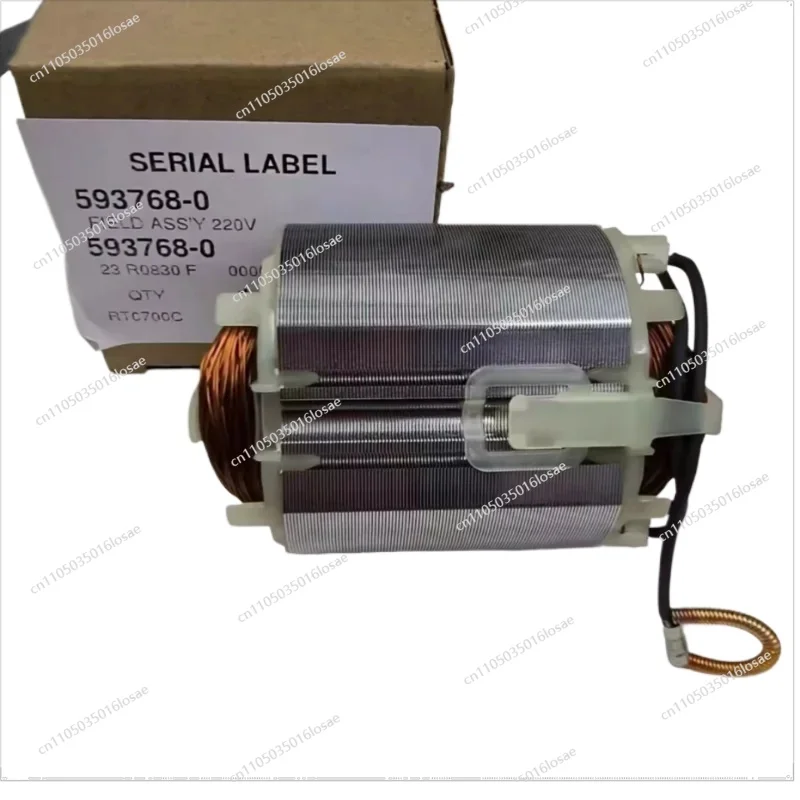 100% nova máquina de corte 633768-9 220-240V estator para estator MAKITA RT0700C