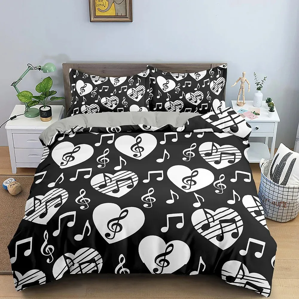 3D Love Heart Duvet Cover Paris Tower Bedding Set Bed Linen Home Textile Bedclothes Soft Bed Set QueenKing Size for Kids