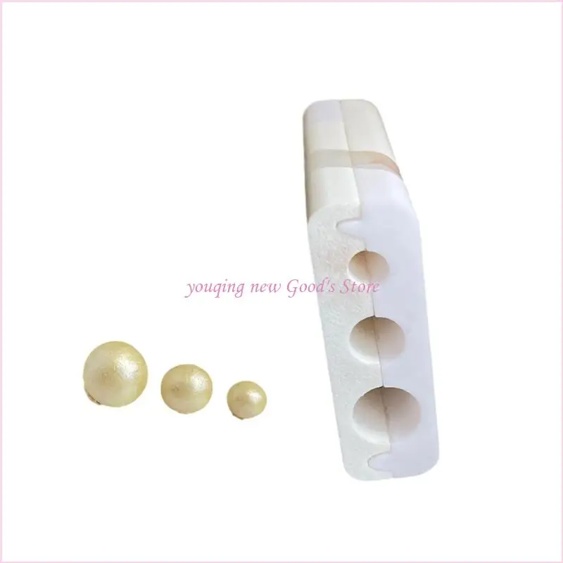 57QA Egg Round Bead Maker Mould for Handmade Jewelry Designs With 3 Size