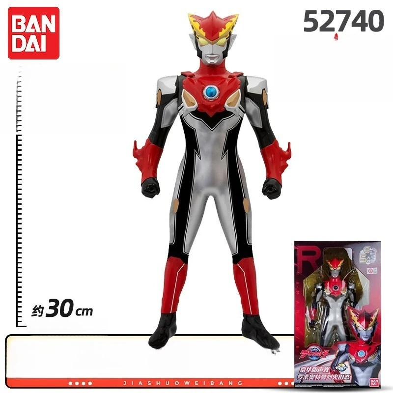

Bandai 30cm Ultraman Action Figure with Sound and Light Full Form Ginga Orbro Sozeta Explosion Gale Armor Toy