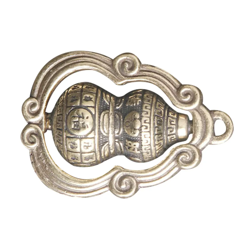 

Brass Mini Gourd nament Pendant nament Vintage Decor DIY Accessory Mini Travel Gourd Charm H Gift Idea