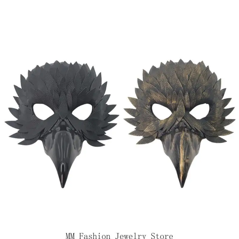 D0UB Contemporary Plastic Bird Beak Mask With For Party Enthusiasts