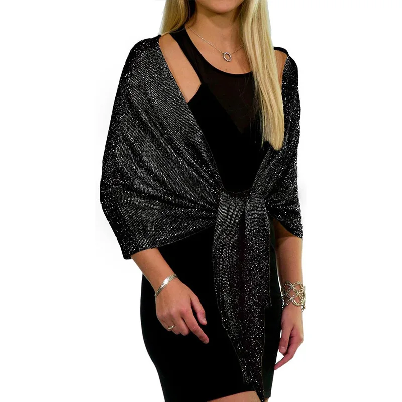 175*45CM  New Solid Color  Shawl for Bride Bridesmaid Wedding Party Evening Dress, Sunscreen Wrap Scarf