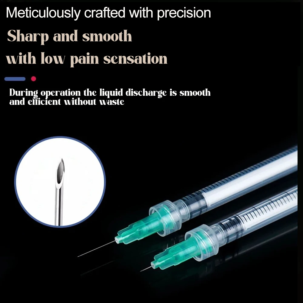 Painless Small 34g 2.5mm Sharp Tip Needle Disposable Packaged for teeth Sterile Needle Eyelid Tool Parts