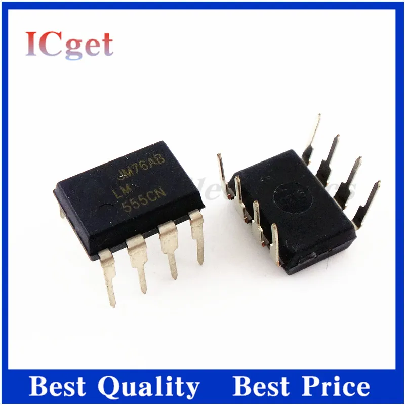 10pcs LM555CN DIP8 LM555 DIP-8 555CN DIP LM5555CM LM5555CMX SOP-8