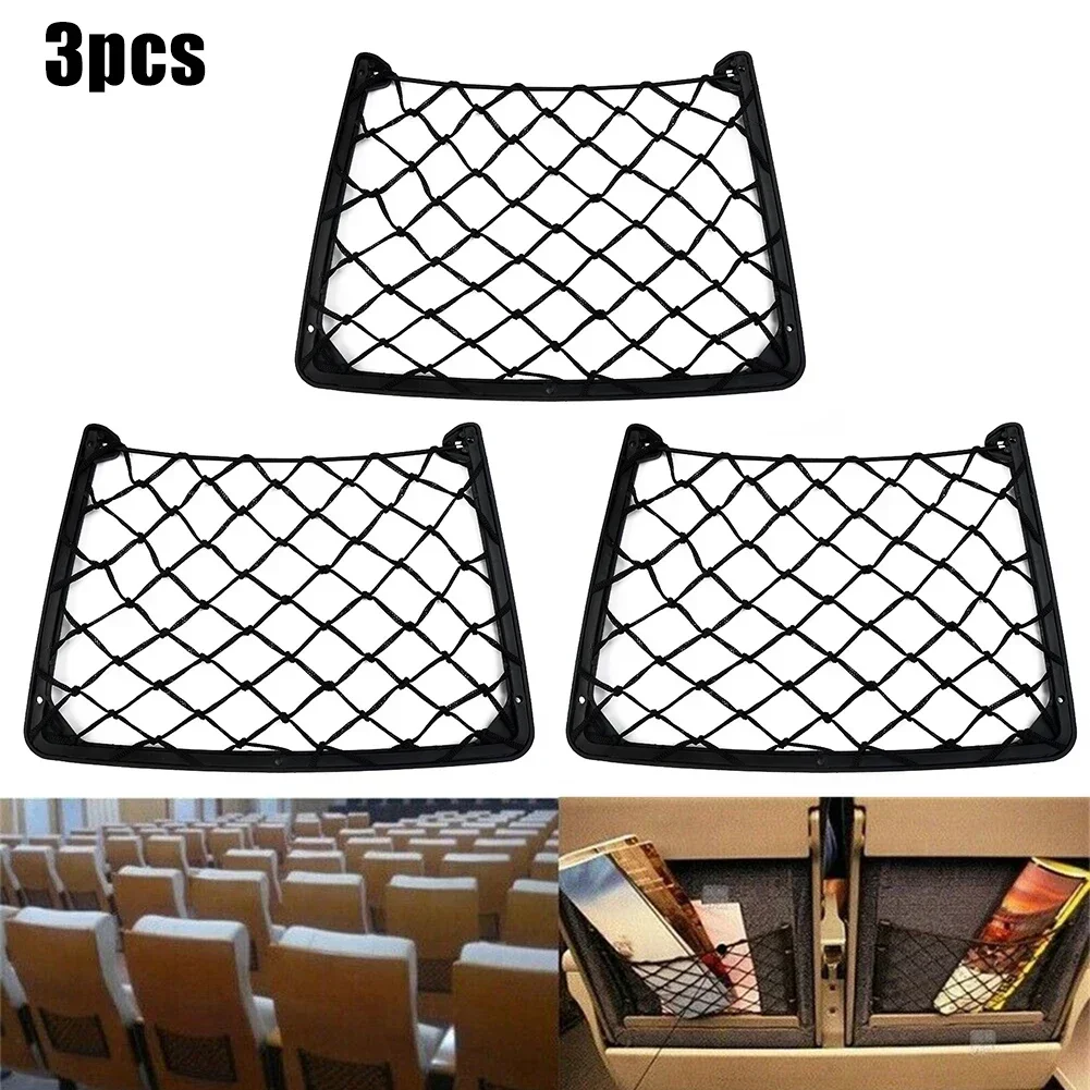 FINDME 3pcs Large Storage Net Pocket Camper Van Caravan Organizer Holder For T4 T5 RV Boat Storage Net Storage Mesh Bags NEW