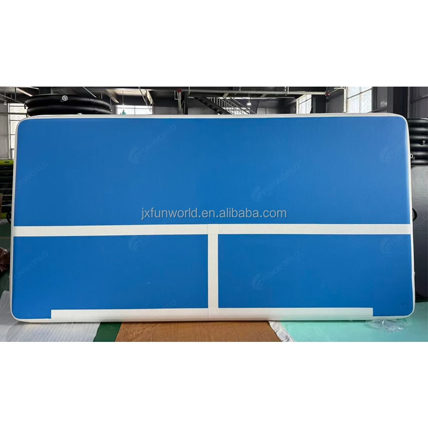 Drop Stitch Inflatable Tennis Training Wall Foldable Air Track Mat For Indoor Outdoor Sports Training Equipment