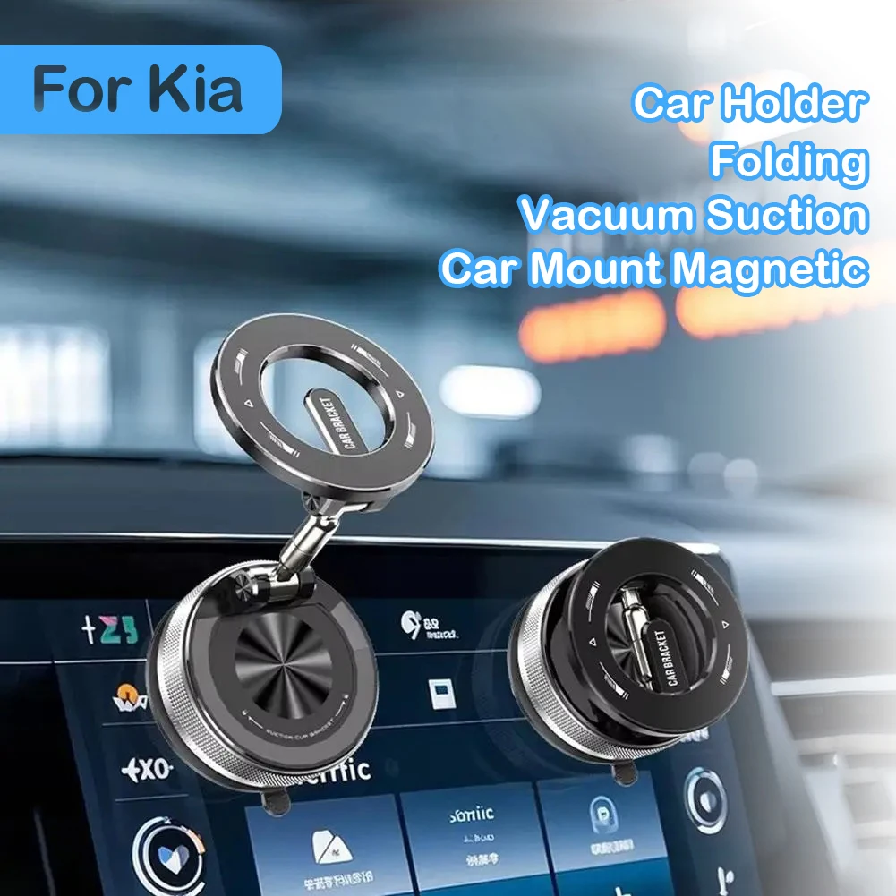 

Car Phone Magnetic Stand Mechanical Vacuum Suction Cup Rotate 360° For Kia Niro 2016 2017 2018 2019 2020 2021 2022 2023 2024