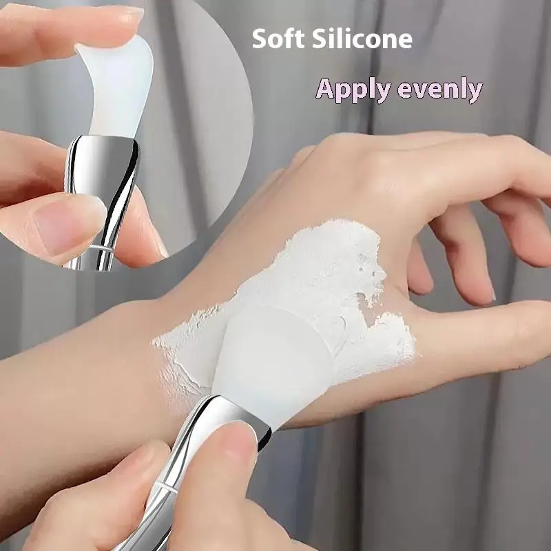 Cepillo para el cuidado de la piel, SPA, máscara Facial de silicona profesional, masajeador Facial, belleza para limpiador Facial, aplicador de cepillo para mascarilla Facial de belleza