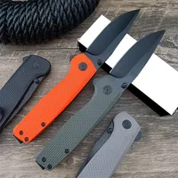 Survival Bearing Flipper Pocket Knife Hunting Camping Edc Self Defense D2 Blade Fiberglass Handle Military Tactical Folding Tool