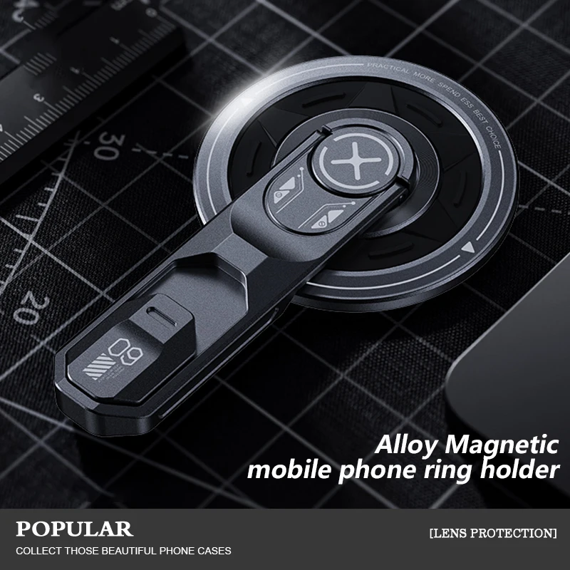 Magsafe 磁気電話ホルダー 360 用 °   回転式取り外し可能減圧ホルダー電話