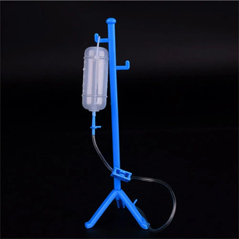 1Set Child Doctor Kit With Hanging Bottle Simulation Hospital Pretend Play Doctor Play Set Toy For Children Role-playing Games