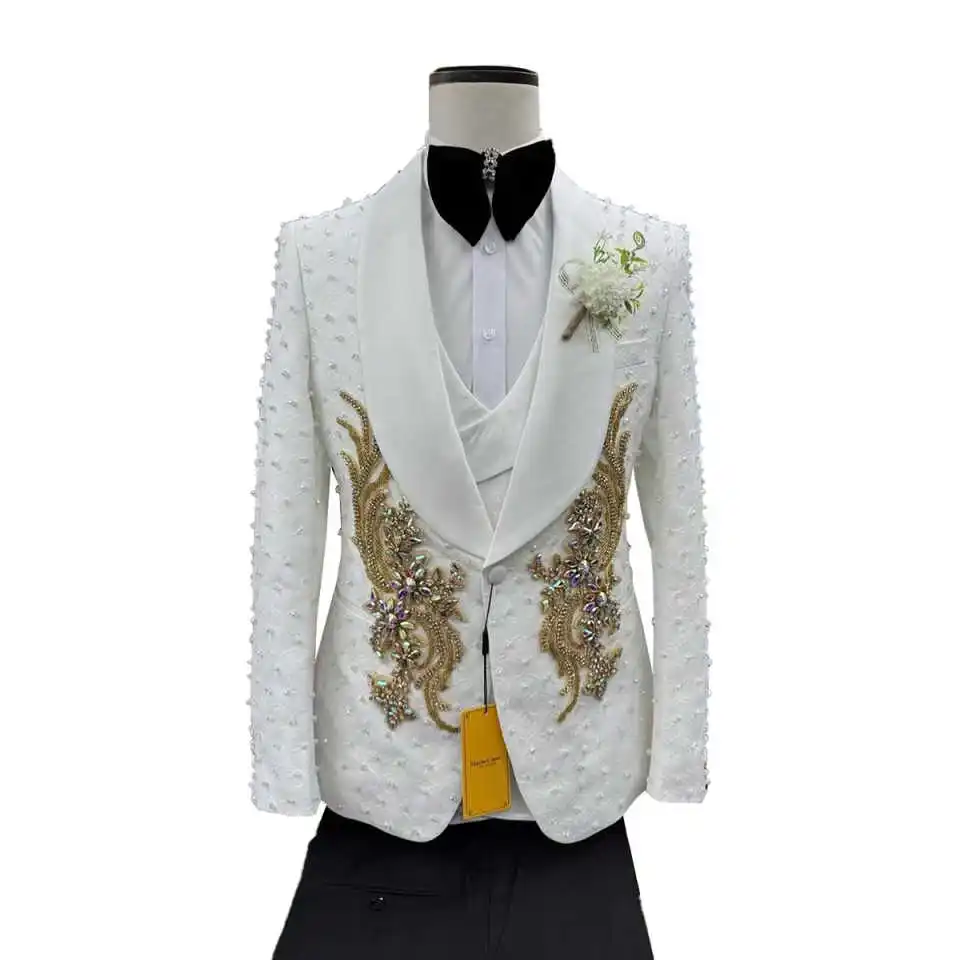 Real Picture Wedding Men Suits - Men'S Grooming Pictures ulasan dan harga
