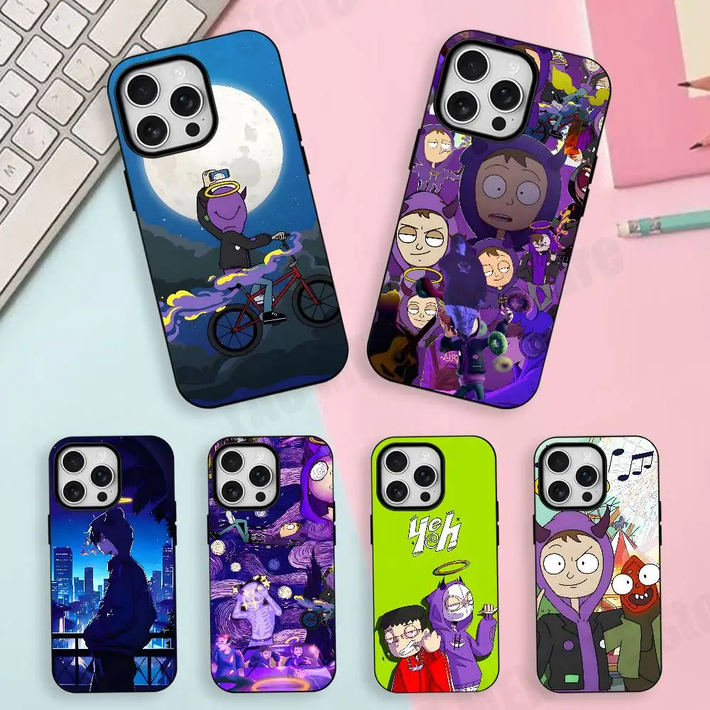 

Rapper T-Thasup Matte Silicone Soft Case For iPhone 17,17E,16,16E,15,14,13,12,11 Pro Max For Magnetic Shell Frosted Cover