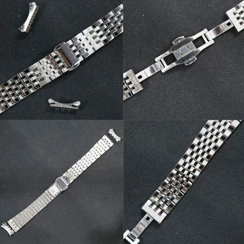 Strap For Tissot Le Locle T006 Steel Bracelet 1853 Men's Business Waterproof Steel 19mm Wrist T41 Solid Stainless Watch Band