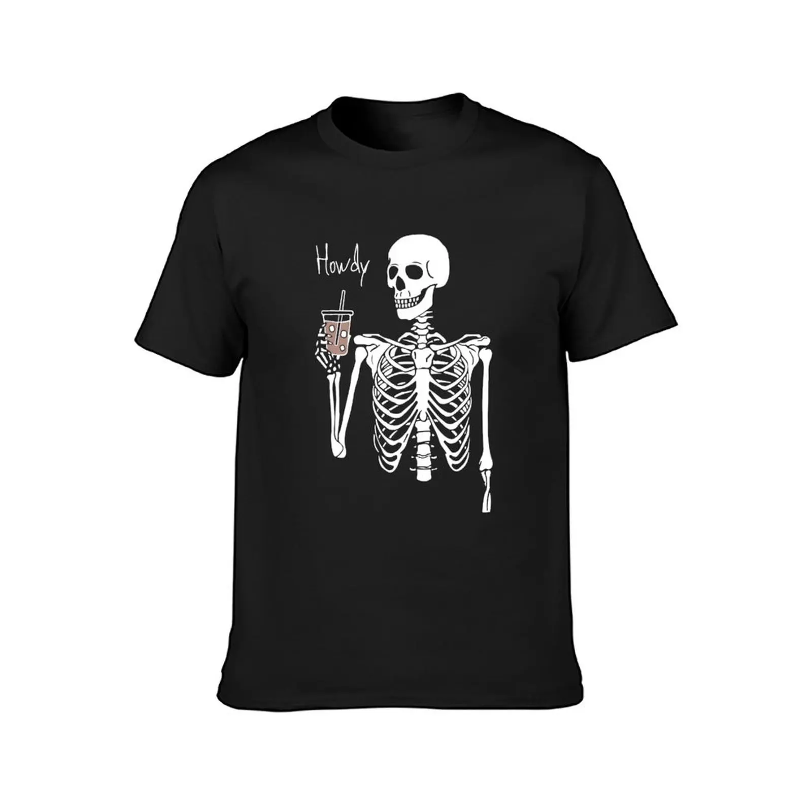 Howdy Skeleton , Ryan Trahan T-Shirt sports fans animal prinfor boys anime plus size tops Men's t shirts