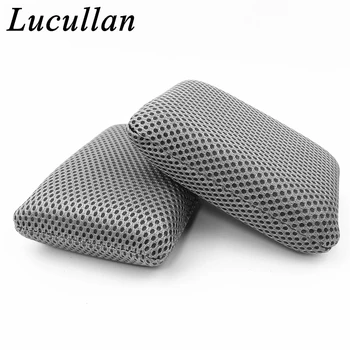 Lucullan 3 Renkli Mikrofiber Böcek Süngeri Araba Yıkama İçin Ultra Yumuşak Örgü Süngerleri Cam Boyayı Kirli Temizlemek için