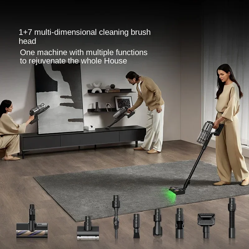 【Smart Base Station Dust Collection】 Dreame Z40 Station Green Light Dust Display Household Wireless Vacuum Cleaner