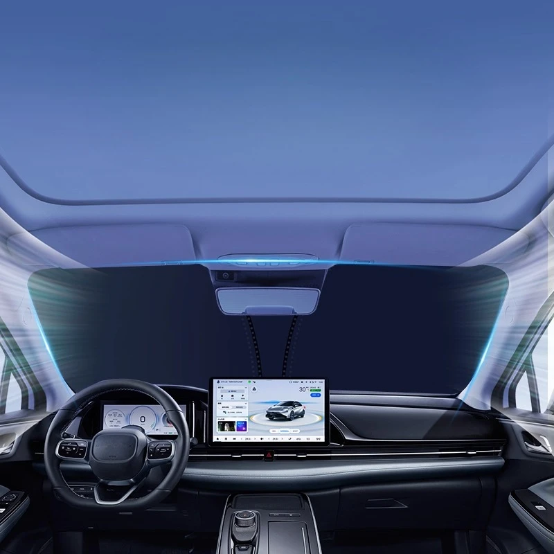 

Для BAIC HYOSOW S2 S3 S5 S6 S7 H3 H5 H2 H6 Автомобильный передний блок Солнцезащитный козырек Зонтик Солнцезащитный крем Изоляция Аксессуары для украшения интерьера