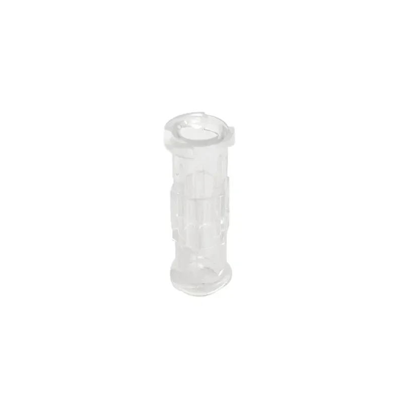 Disposable sterile double helix sterile Luer lock adapter proof transparent plastic syringe connector