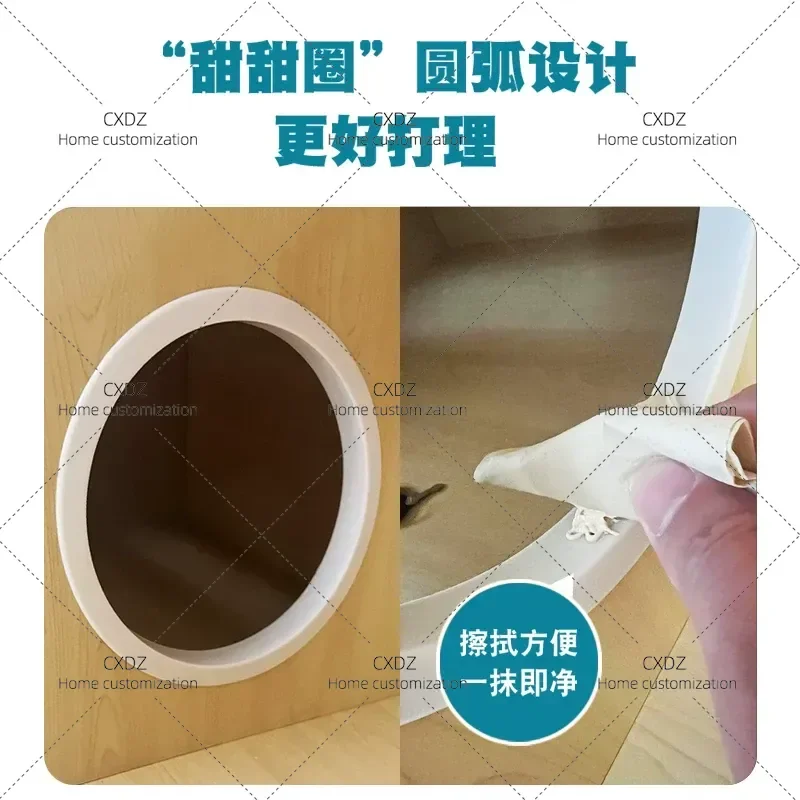 Customized Indoor Solid Wood Cat Cage Villa Cabinet Oversized Luxury House Nest Large Space
