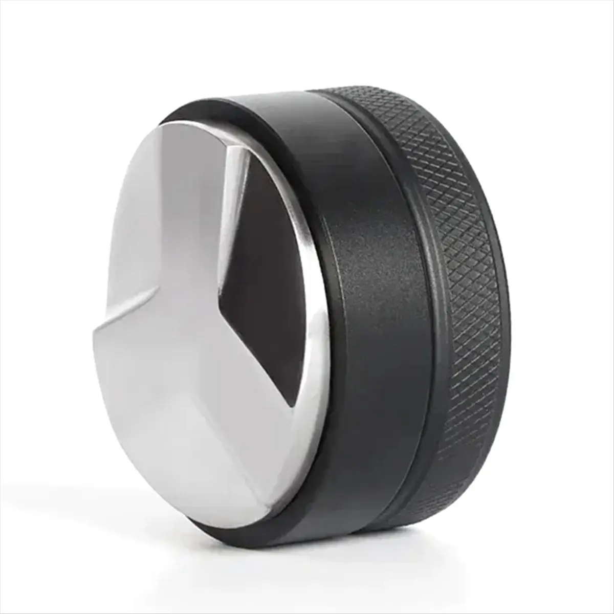 AT16 Coffee Dispenser Espresso Distribution Tool/Leveler 3 Angled Slopes Adjustable Palm Tamper Fits 54mm Portafilter