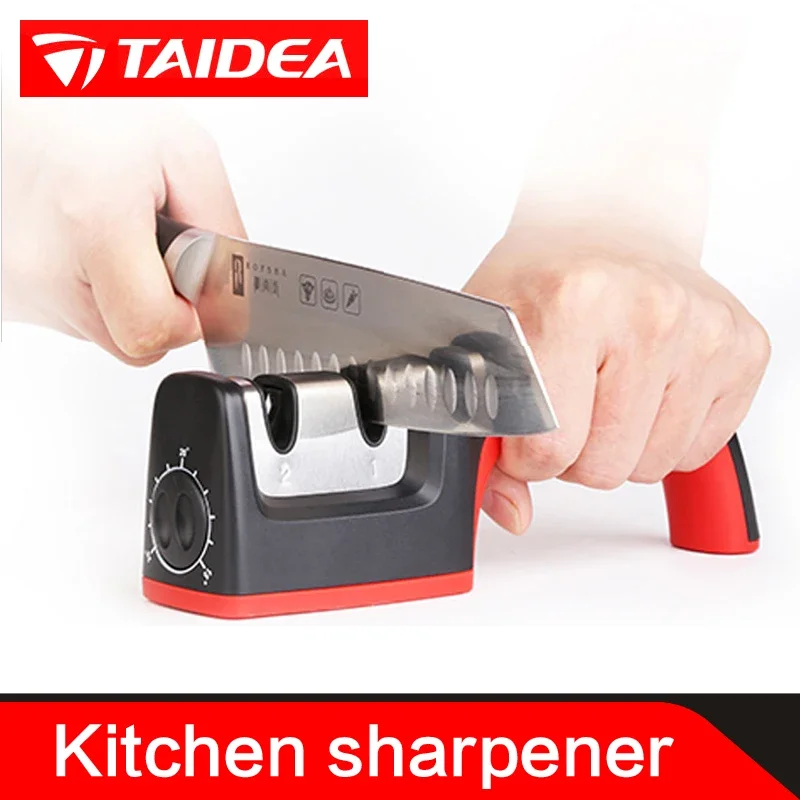 TAIDEA Kitchen household knife sharpener adjustable angle sharpener sharpening stone professional sharpening system