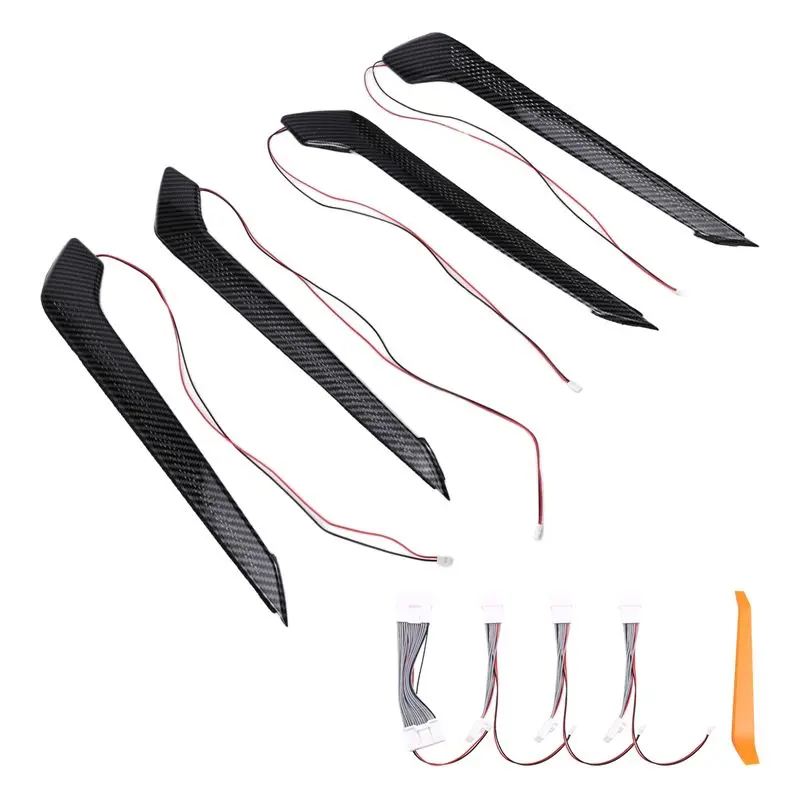 

Reliable-For Toyota RAV4 XA50 2019-2024 Car Interior Atmosphere Light Decorative Light Door Panel Light New Style Dragon Scale