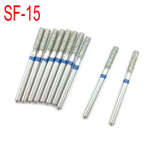 10Pcs Burs Dental Material SF Series Dentist FG Diamond Burs