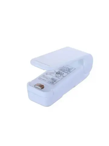 Household Mini Hand Press Bag Sealer, Portable Plastic Snack Bag Sealing Machine, Daily Kitchen Storage Accessory