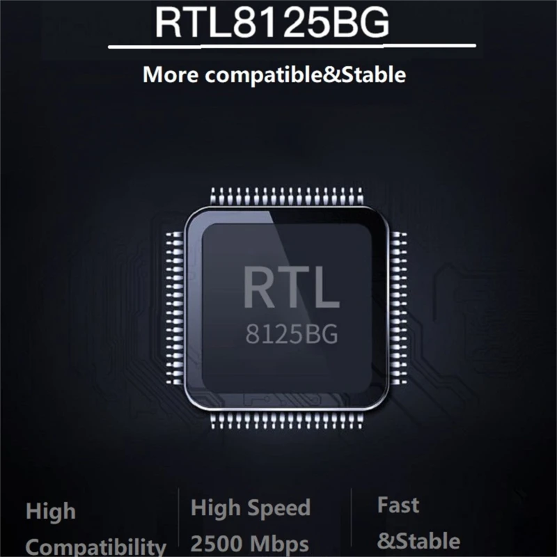 2023 Mbpsの新しい1ポートゲーミングカード,ミニpci-eギガビットアダプター。2500g rj45 lanカード2.5/10/100 mbps