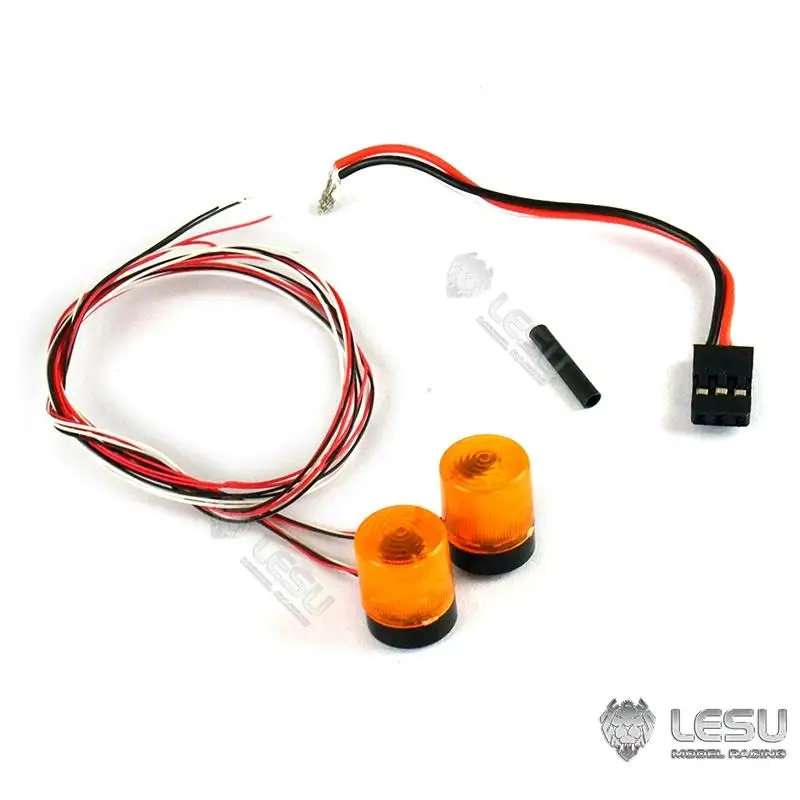 LESU 1/14 truck model toy rotating light S-1302 ceiling light