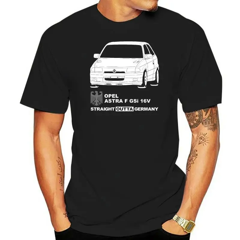 GT-shirt Opel Astra F 2.0 GSi 16V C20XE 91-94 Tshirt tee