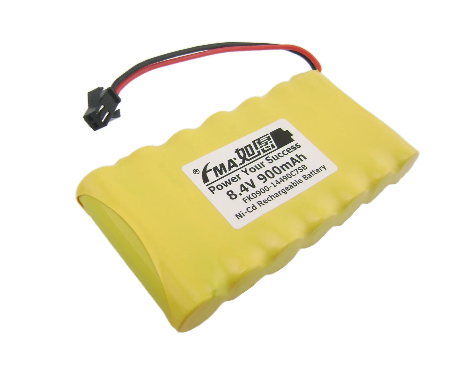 8.4V Rechargeable Battery Ni-Cd 600-900mAh Ni-MH 1.2-2AH AA7SB for Model Toy Emergency Exit Entrance Light Backup Power