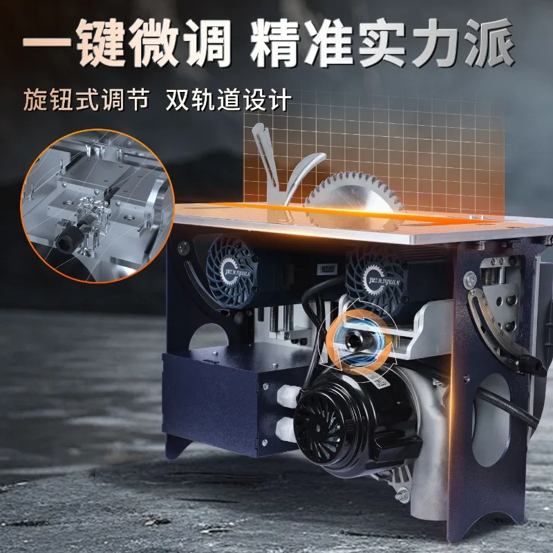 SawSource Precision Platform Saw Integrated Precision Push Table Saw for Mother-and-Child Saws for Woodworking