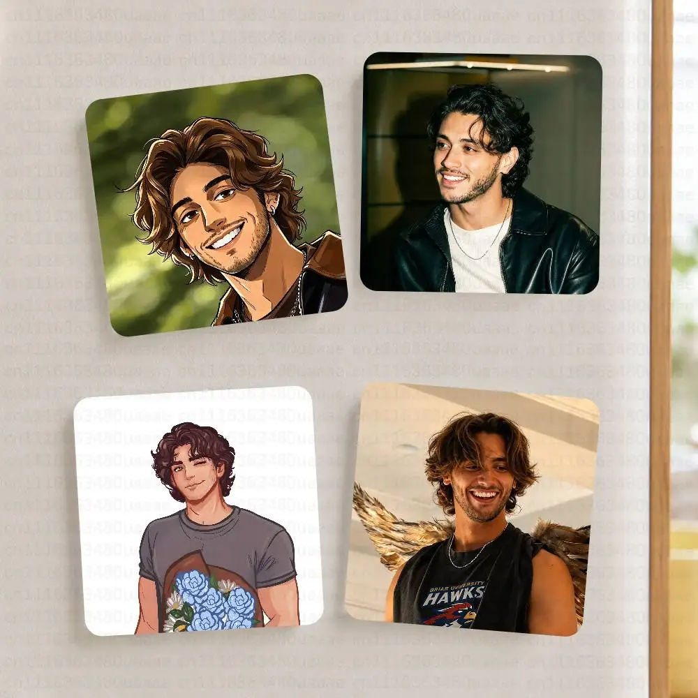John Logan O-Off Campus Fridge Magnet Rectangle DIY Refrigerator Magnet Kit Home Decoration Photos Painting Handmade Crafts