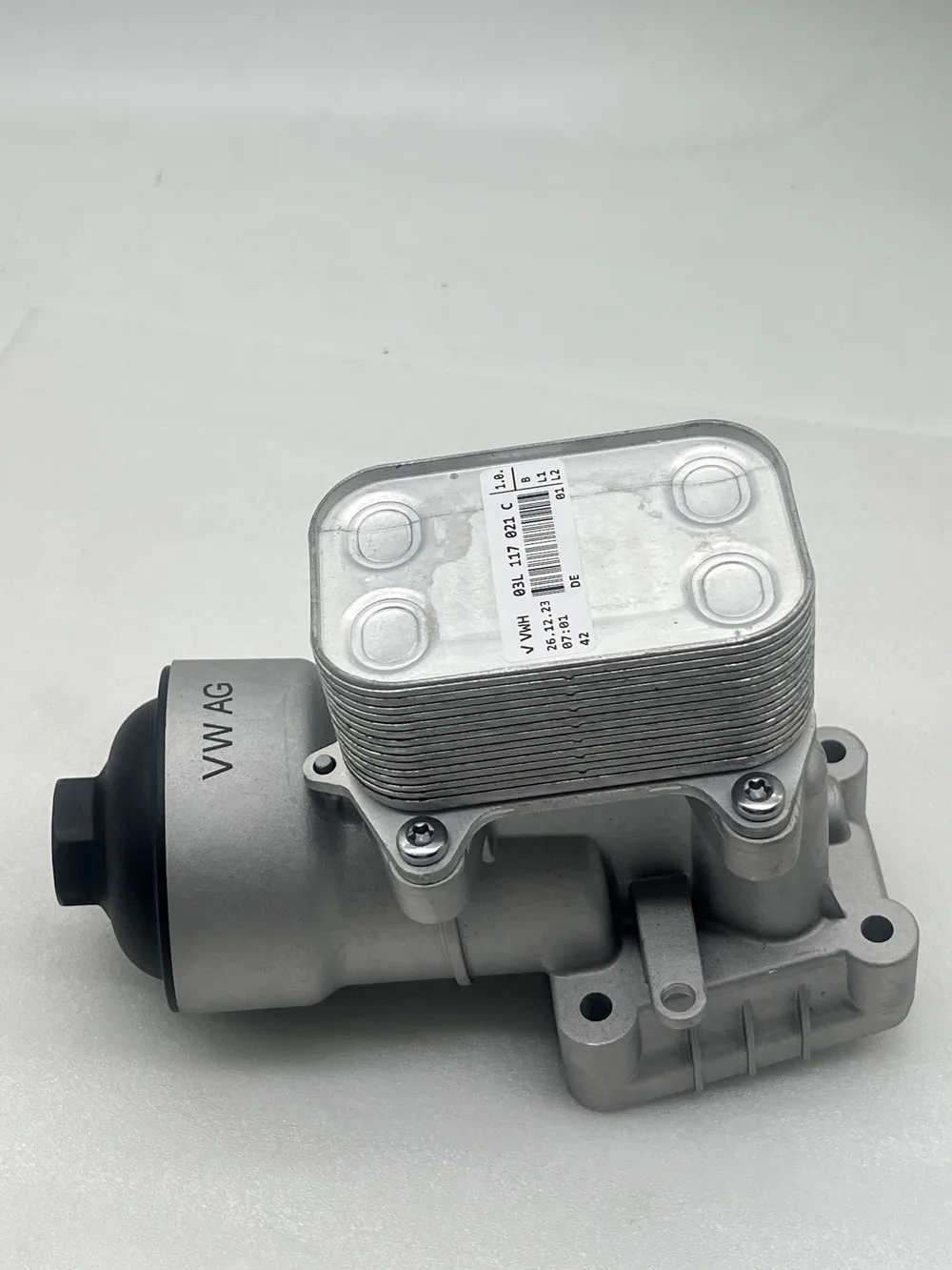 オイルフィルターハウジング,冷却部品,VWパサートTdi 2.0l 2012-14 03l115389c 03l115389h,oem,新品