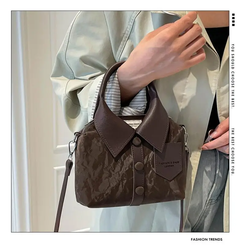 PU Square Compact Shoulder And Crossbody Bags Zipper Unique Design High Quality Hand Bags For Women 2026 Designer Style Bolso